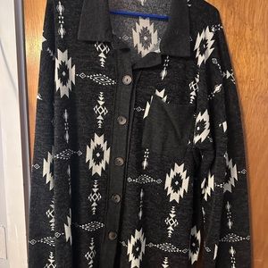 Western Style shirt/shacket button up